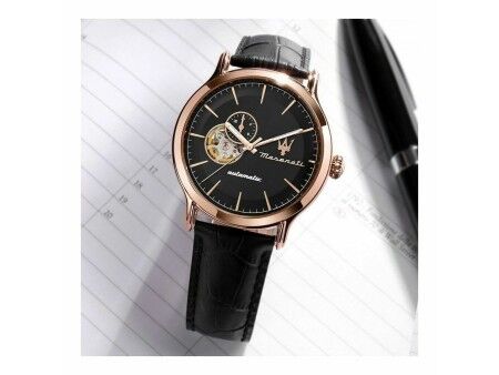 Zegarek Męski Maserati EPOCA AUTOMATIC Czarny