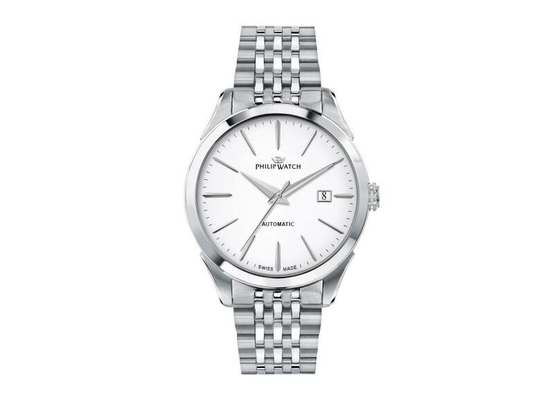 Zegarek Męski Philip Watch R8223217002 Srebrzysty