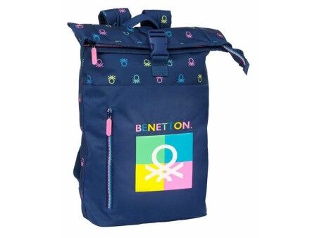 Plecak na Laptopa Benetton Cool Granatowy 28 x 42 x 13 cm