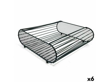 Miska na Owoce My Bar Metal 30 x 25 x 9 cm (6 Sztuk)