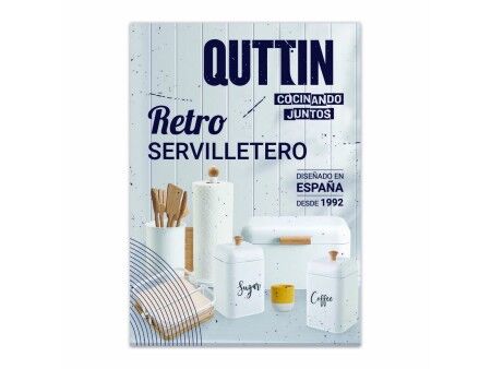 uchwyt do serwetek Quttin Metal 22 x 22 x 6 cm (6 Sztuk)