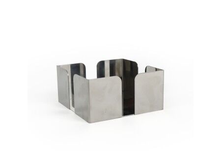 uchwyt do serwetek My Bar Stal 12 x 12 x 6 cm (24 Sztuk)