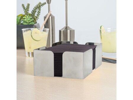 uchwyt do serwetek My Bar Stal 12 x 12 x 6 cm (24 Sztuk)
