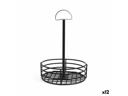 Wielofunkcyjny organizer My Bar 15 x 15 x 22 cm Czarny (12 Sztuk)
