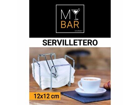 uchwyt do serwetek My Bar 12 x 12 x 10 cm (12 Sztuk)