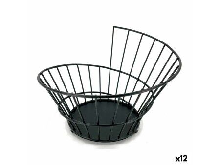 Miska na Owoce My Bar Metal 28 x 18 cm (12 Sztuk)