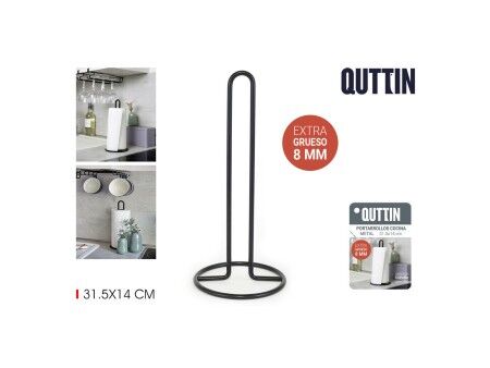 Uchwyt na papier kuchenny Quttin Metal 14 x 14 x 31,5 cm (12 Sztuk)