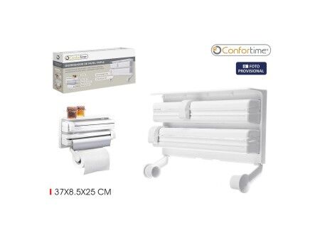 Dozownik papieru Confortime 37 x 8,5 x 25 cm (6 Sztuk)
