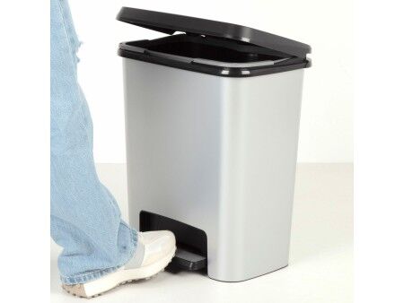 Kosz na śmieci Curver Szary Plastikowy 25 L (5 Sztuk)