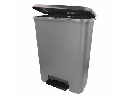 Kosz na śmieci Curver Ciemny szary Plastikowy 50 L (5 Sztuk)