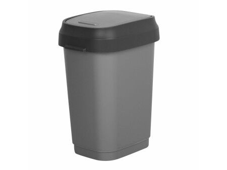 Kosz na śmieci Curver Ciemny szary Plastikowy 35 L (6 Sztuk)