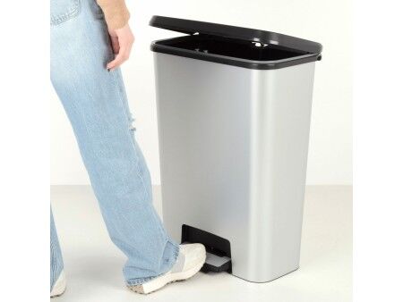 Kosz na śmieci Curver Szary Plastikowy 50 L (5 Sztuk)