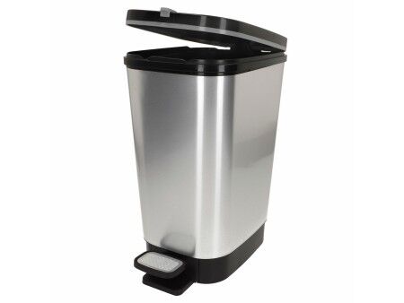 Kosz na śmieci Curver Szary Plastikowy 45 L (3 Sztuk)
