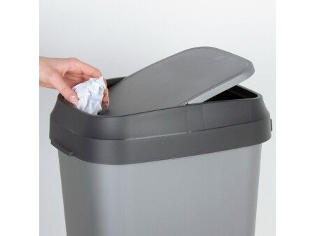 Kosz na śmieci Curver Ciemny szary Plastikowy 35 L (6 Sztuk)
