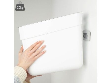 Kosz na śmieci Curver Biały Plastikowy 20 L (6 Sztuk)