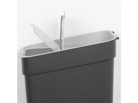 Kosz na śmieci Curver Szary Plastikowy 30 L (6 Sztuk)