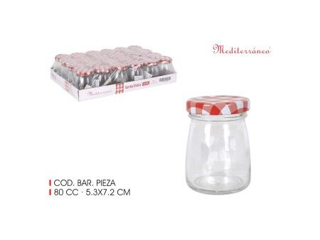 Słoik Mediterraneo 80 ml (72 Sztuk)