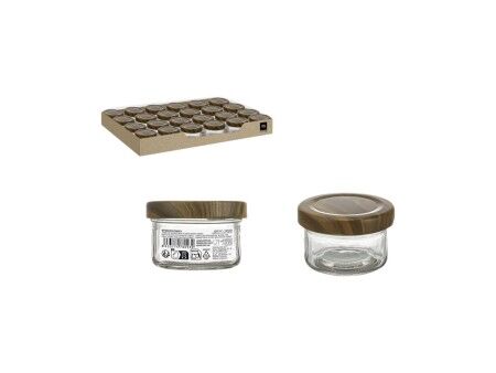 Słoik La Mediterránea WOOD 100 ml (72 Sztuk)