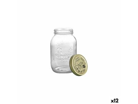 Słoik La Mediterránea QUATRE 1,5 L (12 Sztuk)