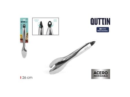 Szczypce kuchenne Quttin 26 x 4 cm (12 Sztuk)