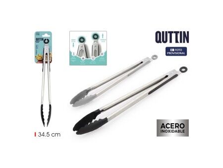 Szczypce kuchenne Quttin 34,5 cm 0,6 mm (24 Sztuk)