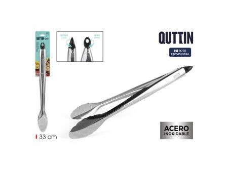 Szczypce kuchenne Quttin 33 x 4 cm (12 Sztuk)
