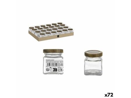 Słoik La Mediterránea WOOD 60 ml (72 Sztuk)