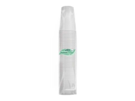 Zestaw kieliszków Algon Biały 250 ml 50 Części (18 Sztuk)