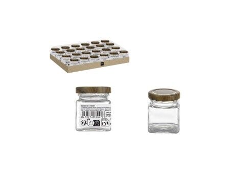 Słoik La Mediterránea WOOD 60 ml (72 Sztuk)