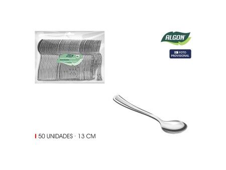 Zestaw łyżeczek do deseru Algon 13 cm 50 Części (18 Sztuk)