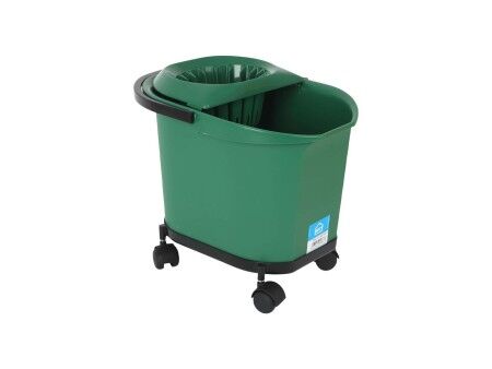 Wiadro Kety Kolor Zielony 16 L 40,5 x 30 x 35 cm (6 Sztuk)