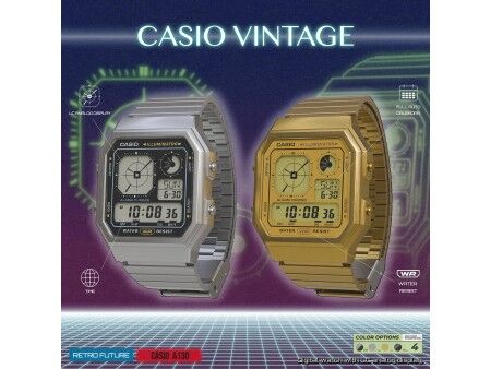 Zegarek Męski Casio A130WEG-9AEF