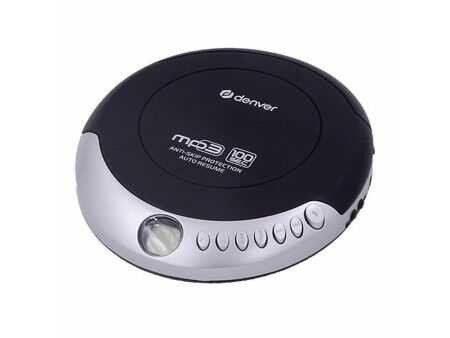 Odtwarzacz CD/MP3 Denver Electronics Czarny Czarny/Szary