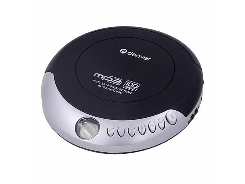 Odtwarzacz CD/MP3 Denver Electronics Czarny Czarny/Szary