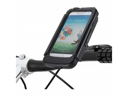 Uchwyt na telefon do Roweru Muvit 5" Czarny Plastikowy