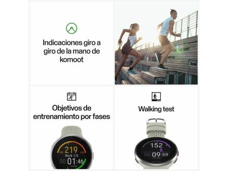 Smartwatch Polar 900102180 Biały 1,2"