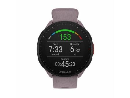 Smartwatch z krokomierzem Running Polar Pacer 45 mm Fioletowy
