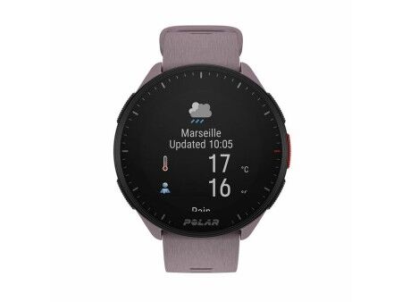 Smartwatch z krokomierzem Running Polar Pacer 45 mm Fioletowy