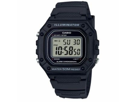 Zegarek Męski Casio W-218H-1AVEF Czarny