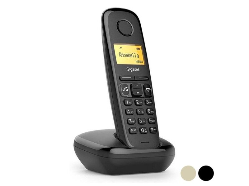 Telefon Bezprzewodowy Gigaset S30852-H2812-D201 Czarny Bursztyn