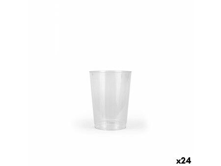 Zestaw kieliszków Algon Plastikowy 300 ml 7 Części (24 Sztuk)
