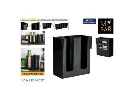 Podstawka na Przybory Kuchenne My Bar 23 x 11 x 24 cm (6 Sztuk)