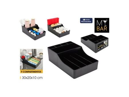 Podstawka na Przybory Kuchenne My Bar 30 x 20 x 10 cm (6 Sztuk)
