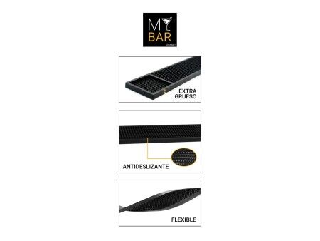 Ociekacz do Naczyń My Bar 62 x 9 x 1 cm (18 Sztuk)