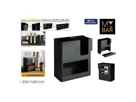 Podstawka na Przybory Kuchenne My Bar 23 x 11 x 24 cm (6 Sztuk)