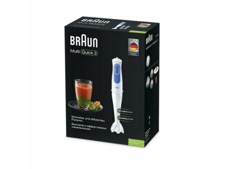 Mikser Braun MQ 3000 Smoothie Biały Biały/Niebieski 700 W