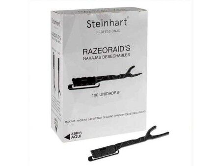 Małże ensis Steinhart Razeoraid's Jednorazowe Czarny 100 Sztuk (100 uds)