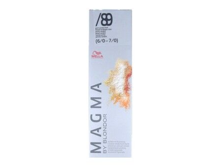 Trwała Koloryzacja Magma Color Wella Magma Color Nº 89 (120 g)