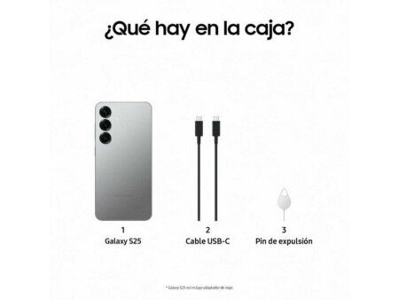 Smartfony Samsung SM-S931BZSGEUB 6,2" Qualcomm Snapdragon 8 Elite 12 GB RAM 256 GB Szary Srebrzysty