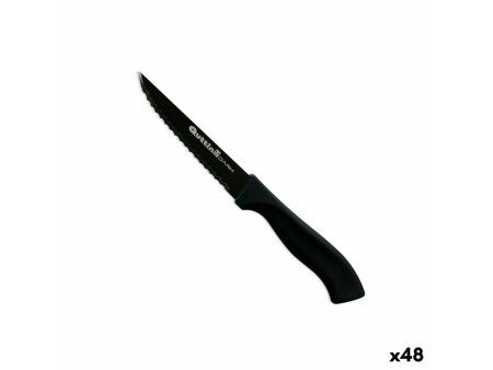 Nóż zębaty Quttin Dark 11 cm (48 Sztuk)